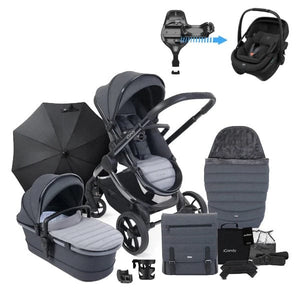 iCandy Travel Systems iCandy Peach 7 (Coral Slide Pro) Travel System - Phantom / Truffle