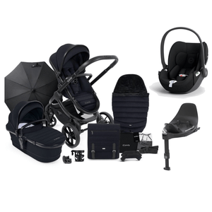 iCandy Travel Systems iCandy Peach 7 Cybex Cloud T Complete Travel System Bundle - Jet / Black Edition