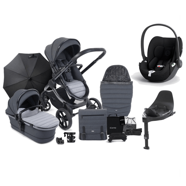 iCandy Travel Systems iCandy Peach 7 Cybex Cloud T Complete Travel System Bundle - Truffle