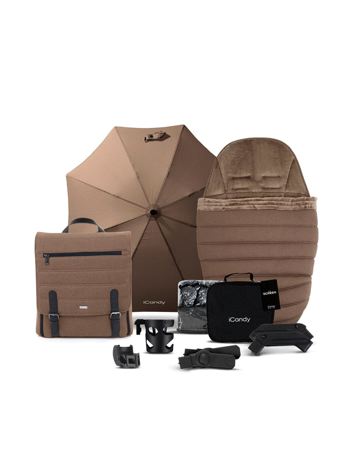 iCandy Travel Systems iCandy Peach 7 Cybex Pebble 360 PRO Complete Travel System Bundle - Coco