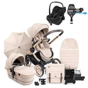 iCandy Travel Systems iCandy Peach 7 (Pebble Slide Pro) Travel System - Biscotti