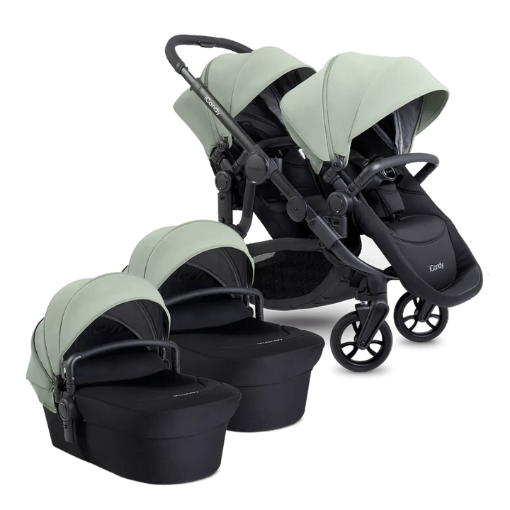 iCandy Orange 4 Twin Pushchair Pistachio UK Baby Centre