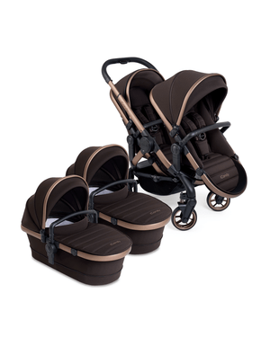 Icandy twin stroller on sale