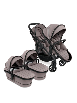 iCandy twin pushchairs iCandy Peach 7 Twin Pushchair - Porcini