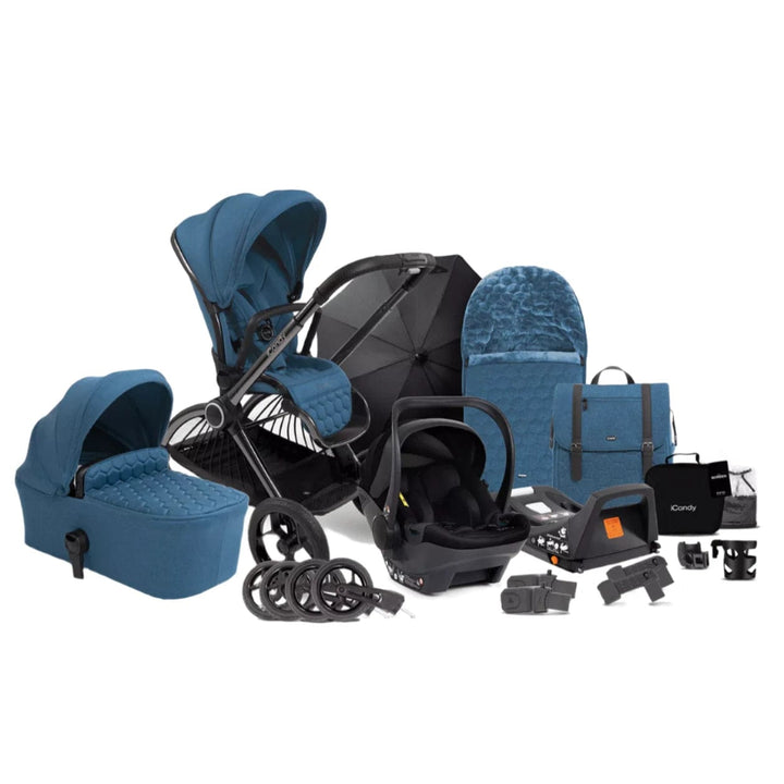 iCandy Wheels iCandy Core Complete Travel System (Cocoon) - Atlantis Blue