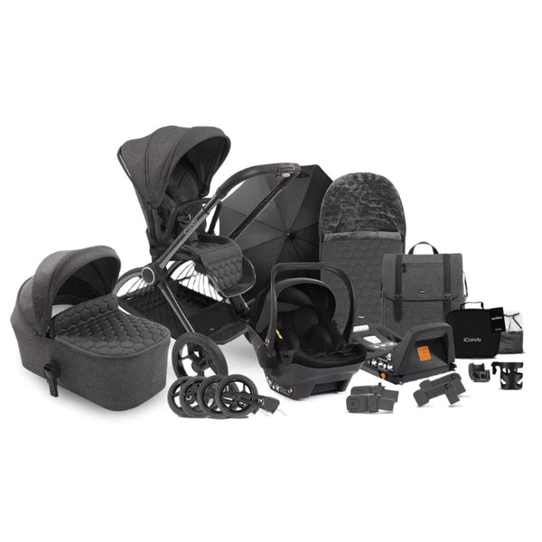 iCandy Wheels iCandy Core Complete Travel System (Cocoon) - Dark Grey