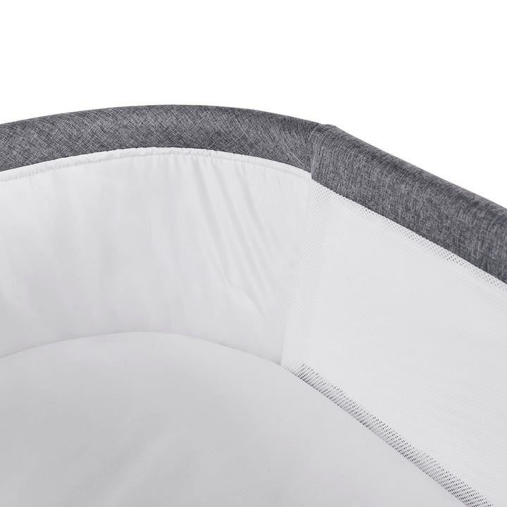 Ickle Bubba Cribs Ickle Bubba Drift Gliding Crib - Ash Grey