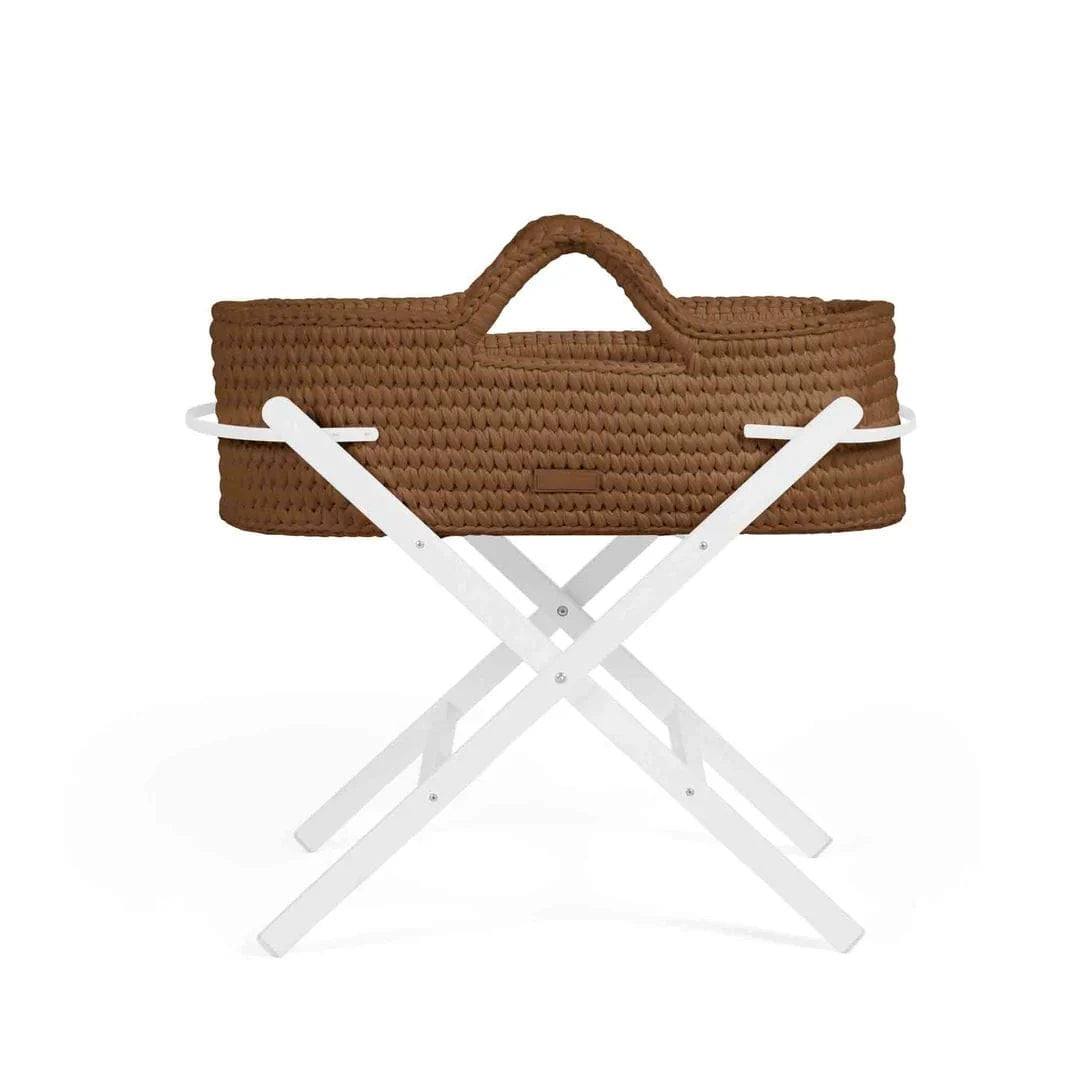 Ickle Bubba Nova Moses Basket & Stand - Mocha / White – UK Baby Centre