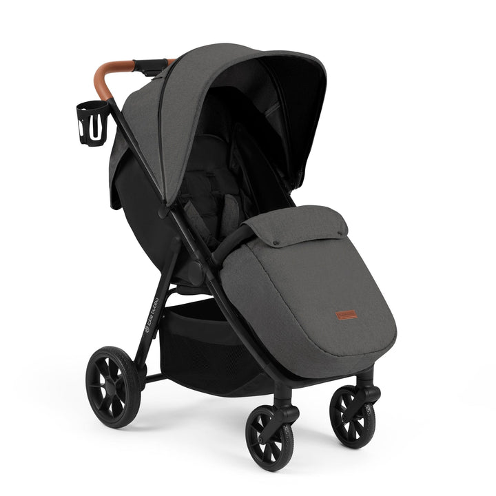 Ickle Bubba Prams & Pushchairs Ickle Bubba Stomp Prime Stride Stroller - Charcoal Grey