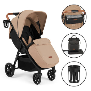 Ickle Bubba Prams & Pushchairs Ickle Bubba Stomp Stride Prime Stroller - Desert