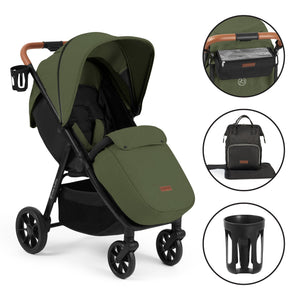 Ickle Bubba Prams & Pushchairs Ickle Bubba Stomp Stride Prime Stroller - Woodland