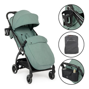 Ickle Bubba Pushchairs Ickle Bubba Aries Prime Autofold Stroller - Sage Green