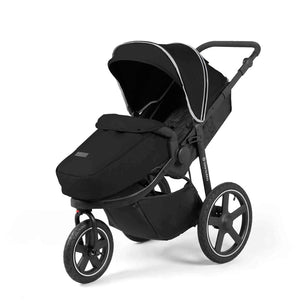 Ickle Bubba Pushchairs Ickle Bubba Venus Max Jogger Stroller - Black / Black / Black