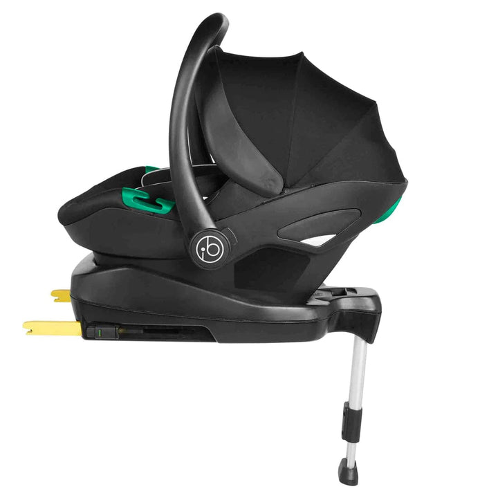 Ickle Bubba Travel Systems Ickle Bubba Altima All-in-One (Stratus) i-Size Travel System with Isofix Base - Black