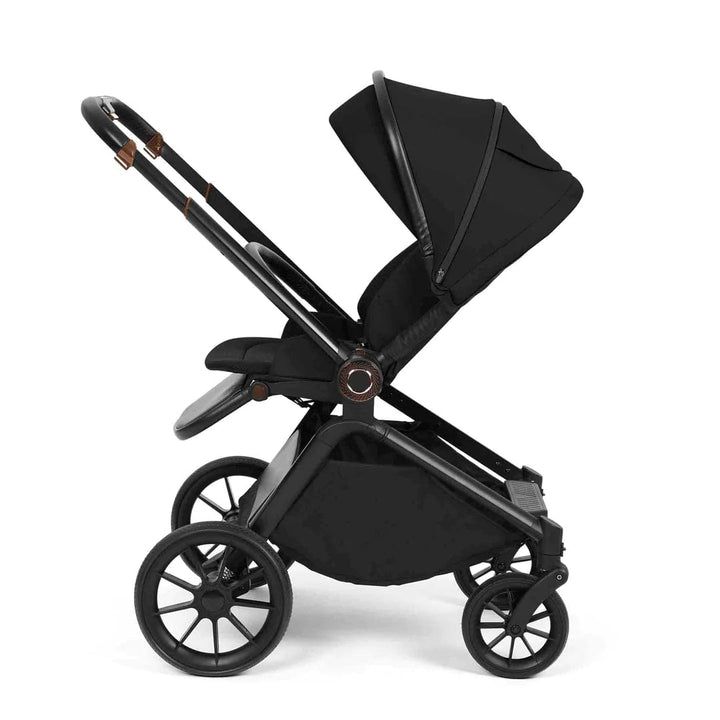 Ickle Bubba Travel Systems Ickle Bubba Altima All-in-One (Stratus) i-Size Travel System with Isofix Base - Black