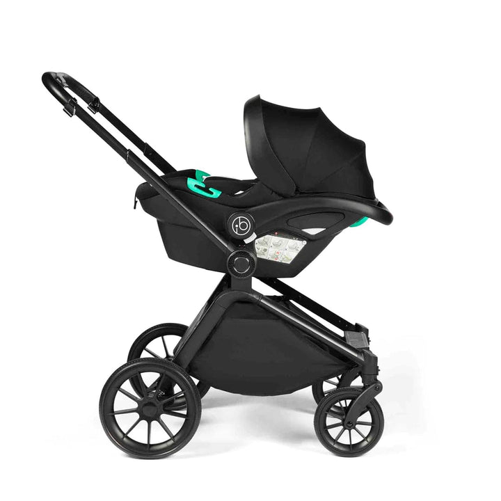 Ickle Bubba Travel Systems Ickle Bubba Altima All-in-One (Stratus) i-Size Travel System with Isofix Base - Sage Green