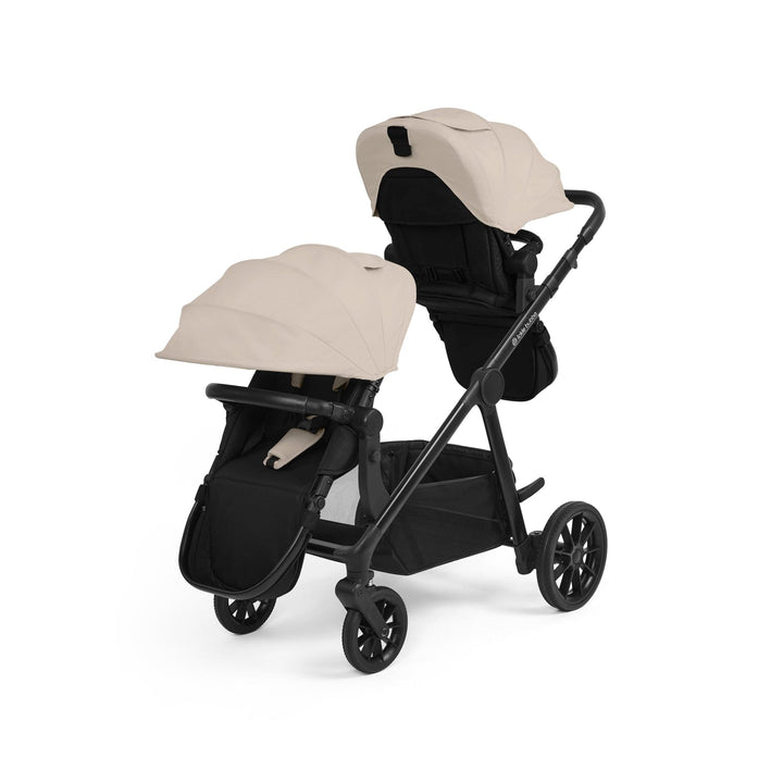 Ickle Bubba Wheels Ickle Bubba Libra 2in1 Pushchair, Twin Package - Black / Stone / Black