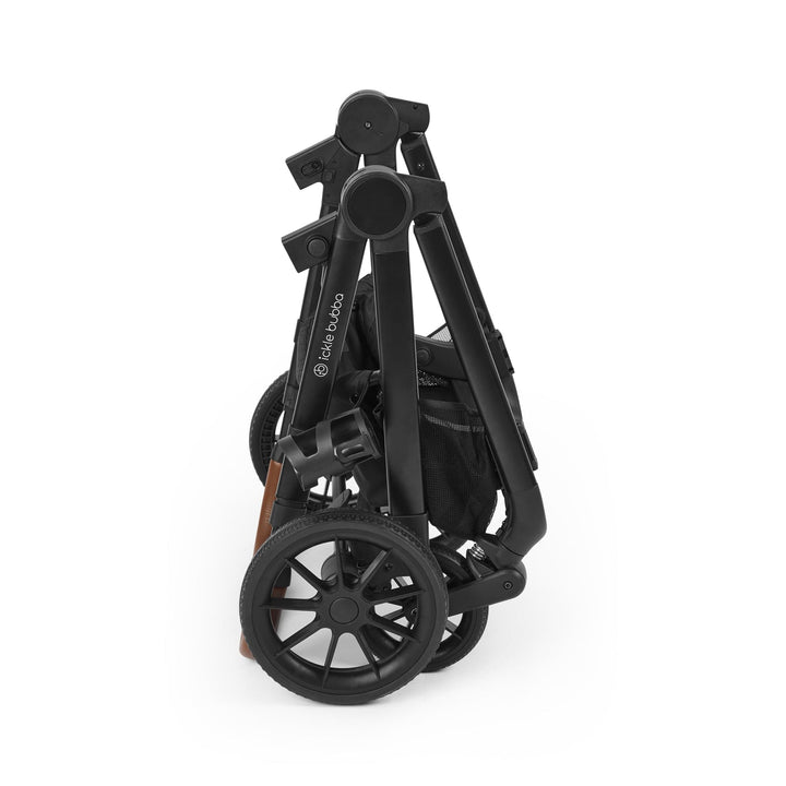 Ickle Bubba Wheels Ickle Bubba Libra Travel System (Cirrus) - Black / Black / Tan