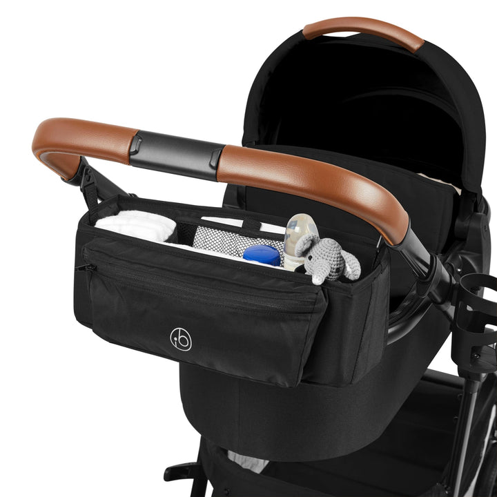 Ickle Bubba Wheels Ickle Bubba Libra Travel System (Cirrus) - Black / Black / Tan