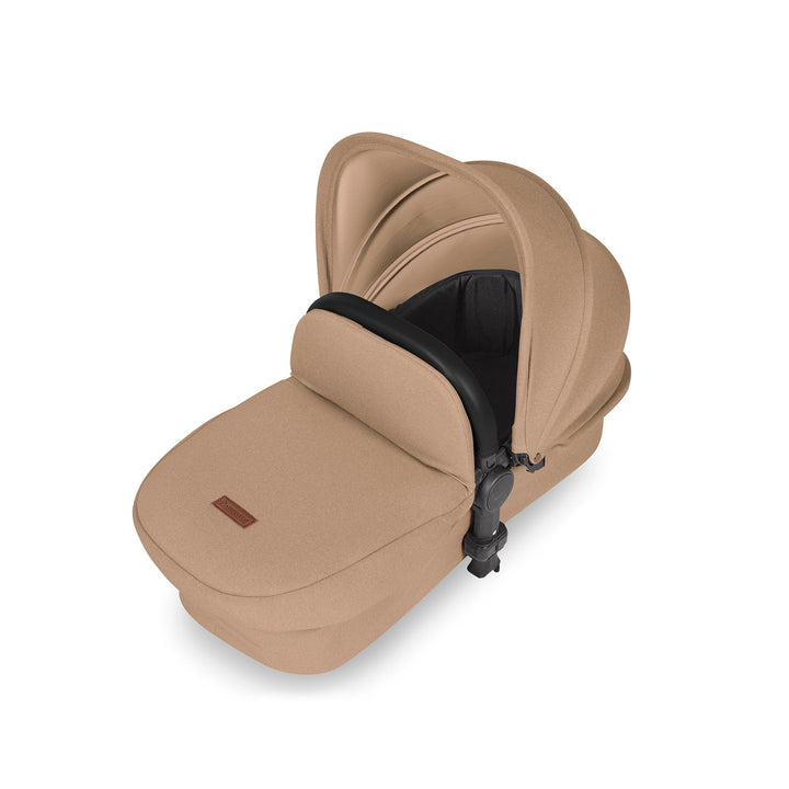 Ickle Bubba Wheels Ickle Bubba Stomp Luxe All-in-One i-Size Travel System (Stratus) with Bubba&Me - Black / Desert / Black