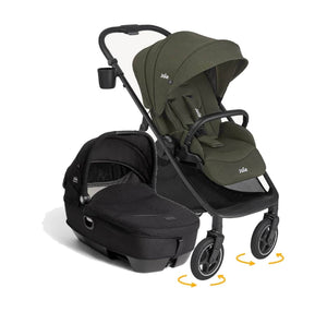 Joie Prams & Pushchairs Joie Versadrift with Calmi Carrycot - Fern