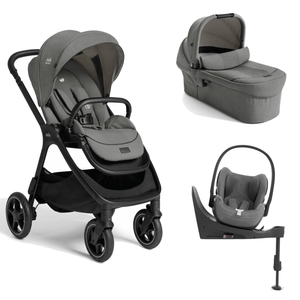 Joie Pushchairs Joie Finiti Flex (Cloud T Plus) Travel System - Evergreen/Mirage Grey