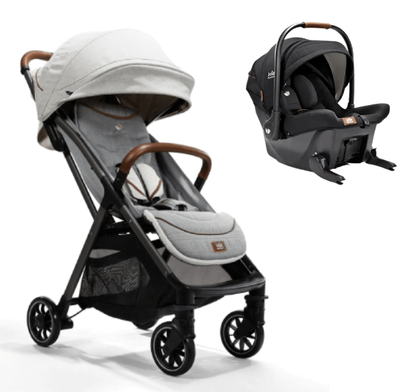 Joie Pushchairs Joie Parcel Signature Stroller with Sprint Car Seat - Oyster