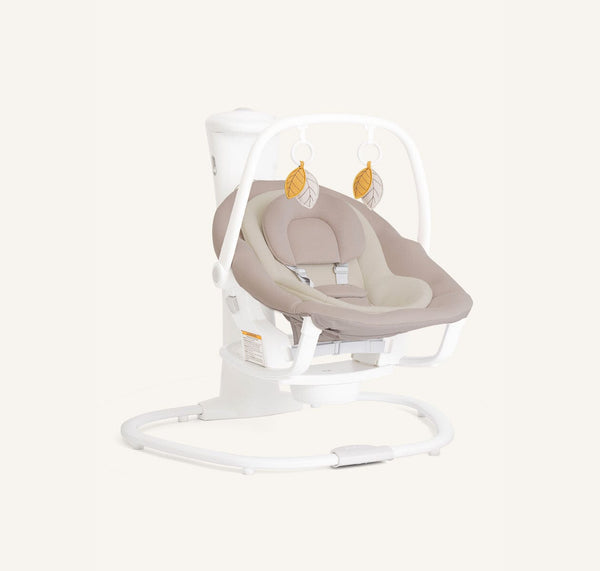 Joie Swings Joie Whimsy Wind Up 2in1 Swing & Rocker- Almond