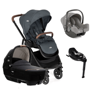 Joie Travel Systems Joie Versatrax (i-Snug 2) Travel System - Moonlight/Pebble