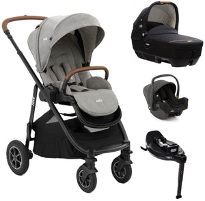 Joie Travel Systems Joie Versatrax Travel System Bundle - Pebble