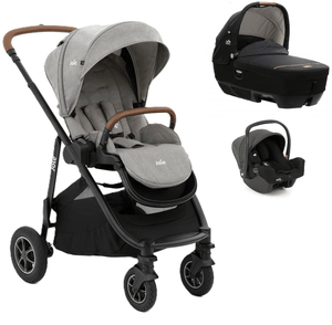 Joie Travel Systems Joie Versatrax with Car Seat - Pebble