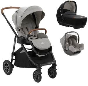Joie Travel Systems Joie Versatrax with Car Seat - Pebble/Pebble