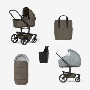 Joolz Prams & Pushchairs Joolz Day5 Essential Newborn Bundle - Hazel Brown