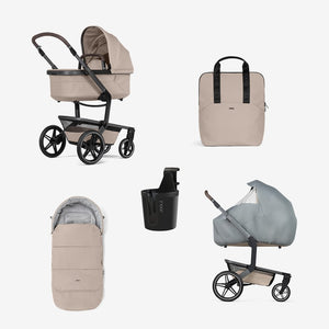 Joolz Prams & Pushchairs Joolz Day5 Essential Newborn Bundle - Sandy Taupe