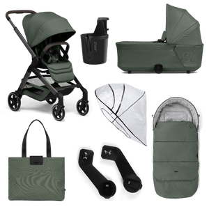 Joolz Prams & Pushchairs Joolz Hub2 Essential Bundle - Forest Green