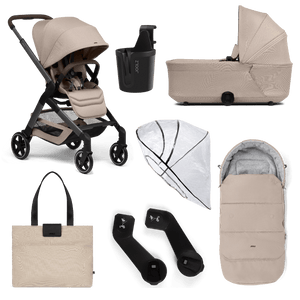 Joolz Prams & Pushchairs Joolz Hub2 Essential Bundle - Sandy Taupe
