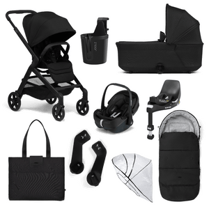Joolz Travel Systems Joolz Hub2 (Pebble 360 PRO2, NON-Slide) Travel System - Space Black