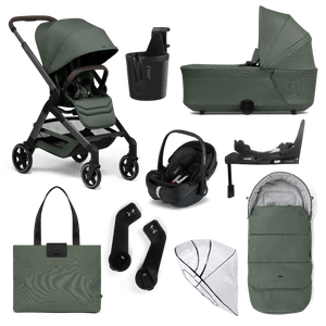 Joolz Travel Systems Joolz Hub2 (Pebble 360 PRO2) Travel System - Forest Green