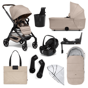 Joolz Travel Systems Joolz Hub2 (Pebble 360 PRO2) Travel System - Sandy Taupe