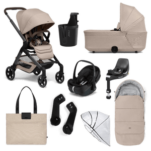 Joolz Travel Systems Joolz Hub2 (Pebble 360 PRO2) Travel System - Sandy Taupe