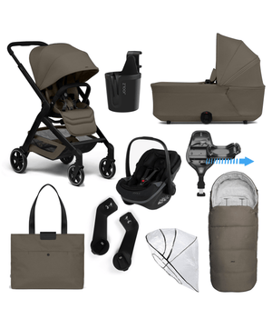Joolz Travel Systems Joolz Hub2 (Pebble Slide Pro) Travel System - Hazel Brown