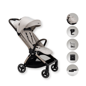 Jovikids Pushchairs Jovikids Ayla Compact Stroller - Dawn Beige