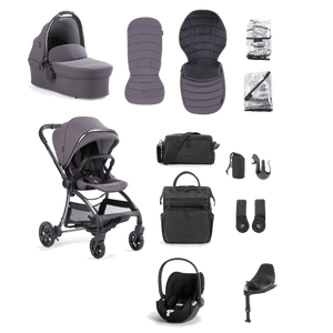 Junior Jones Travel Systems Junior Jones Aylo (Cloud T) Travel System - Dark Slate