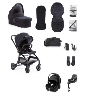 Junior Jones Travel Systems Junior Jones Aylo (Pebble 360 PRO2, Non-Slide) Travel System - Rich Black