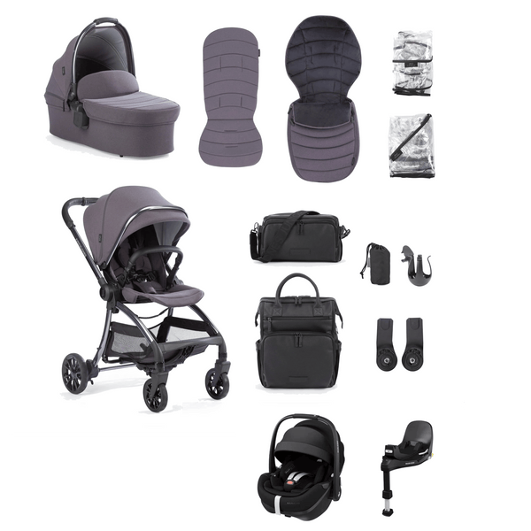 Junior Jones Travel Systems Junior Jones Aylo (Pebble 360 PRO2) Travel System - Dark Slate