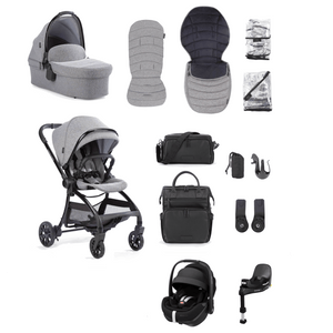 Junior Jones Travel Systems Junior Jones Aylo (Pebble 360 PRO2) Travel System - Grey Marl