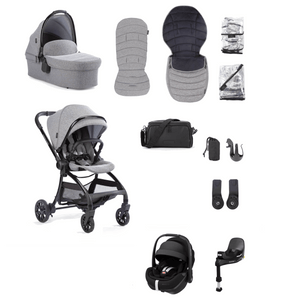 Junior Jones Travel Systems Junior Jones Aylo (Pebble 360 PRO2) Travel System - Grey Marl