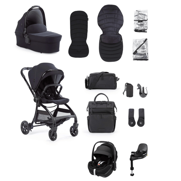 Junior Jones Travel Systems Junior Jones Aylo (Pebble 360 PRO2) Travel System - Rich Black