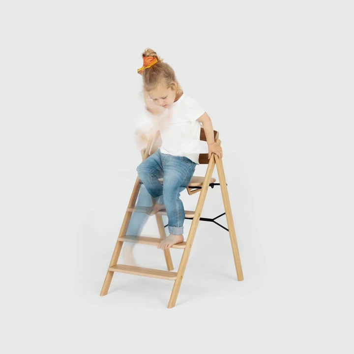 KAOS Home Equipment KAOS Klapp Highchair - Majestic Oak / Natural