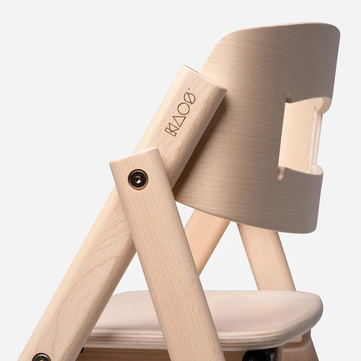 KAOS Home Equipment KAOS Klapp Highchair - Smooth Beech / Natural